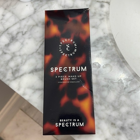spectrum Other - Spectrum 3-piece makeup brush set NEW IN BOX